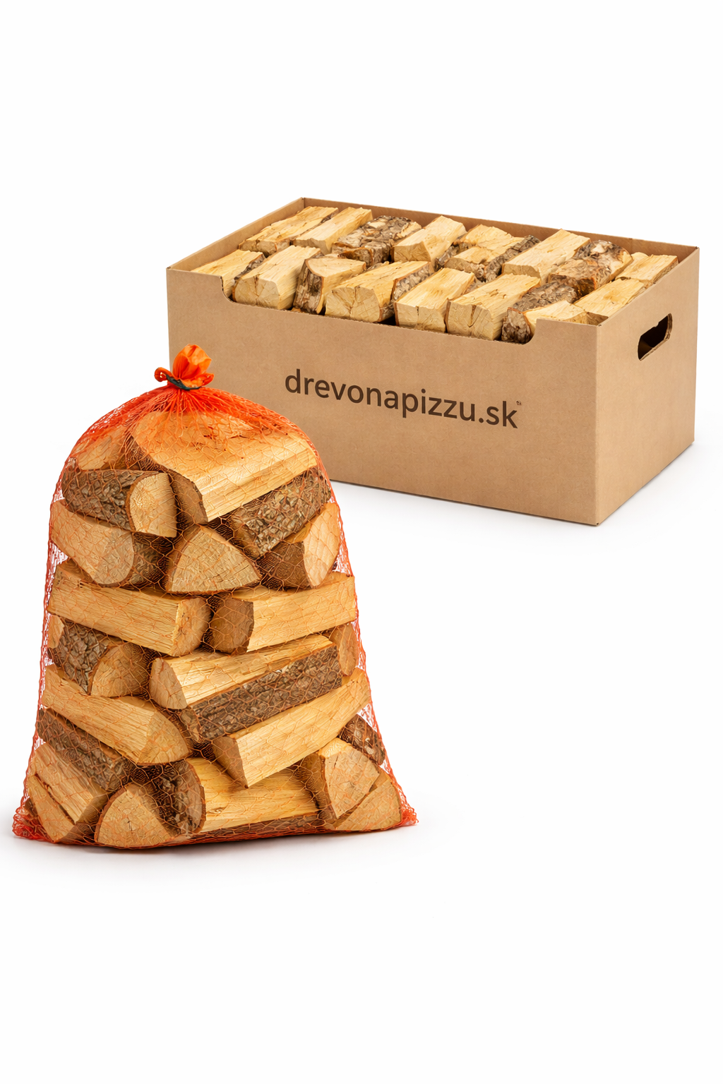 Štiepané bukové drevo 30 cm – polená do pizza pece a krbu